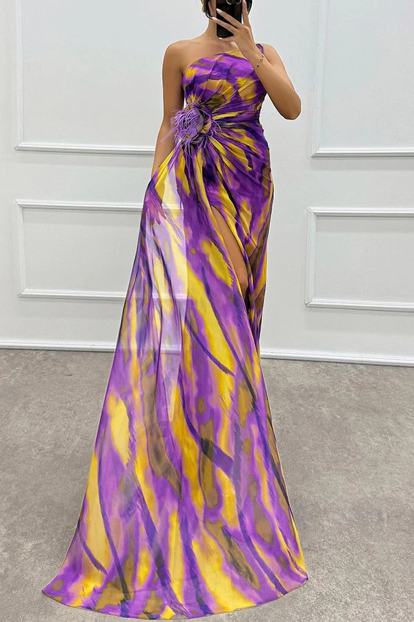 Mia™ | Vibrant Drapirana Obleka