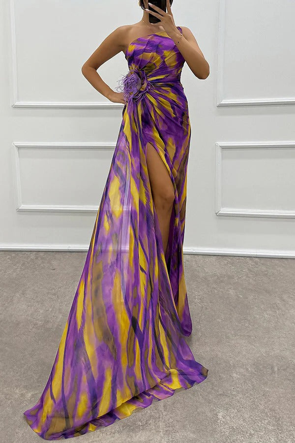 Mia™ | Vibrant Drapirana Obleka