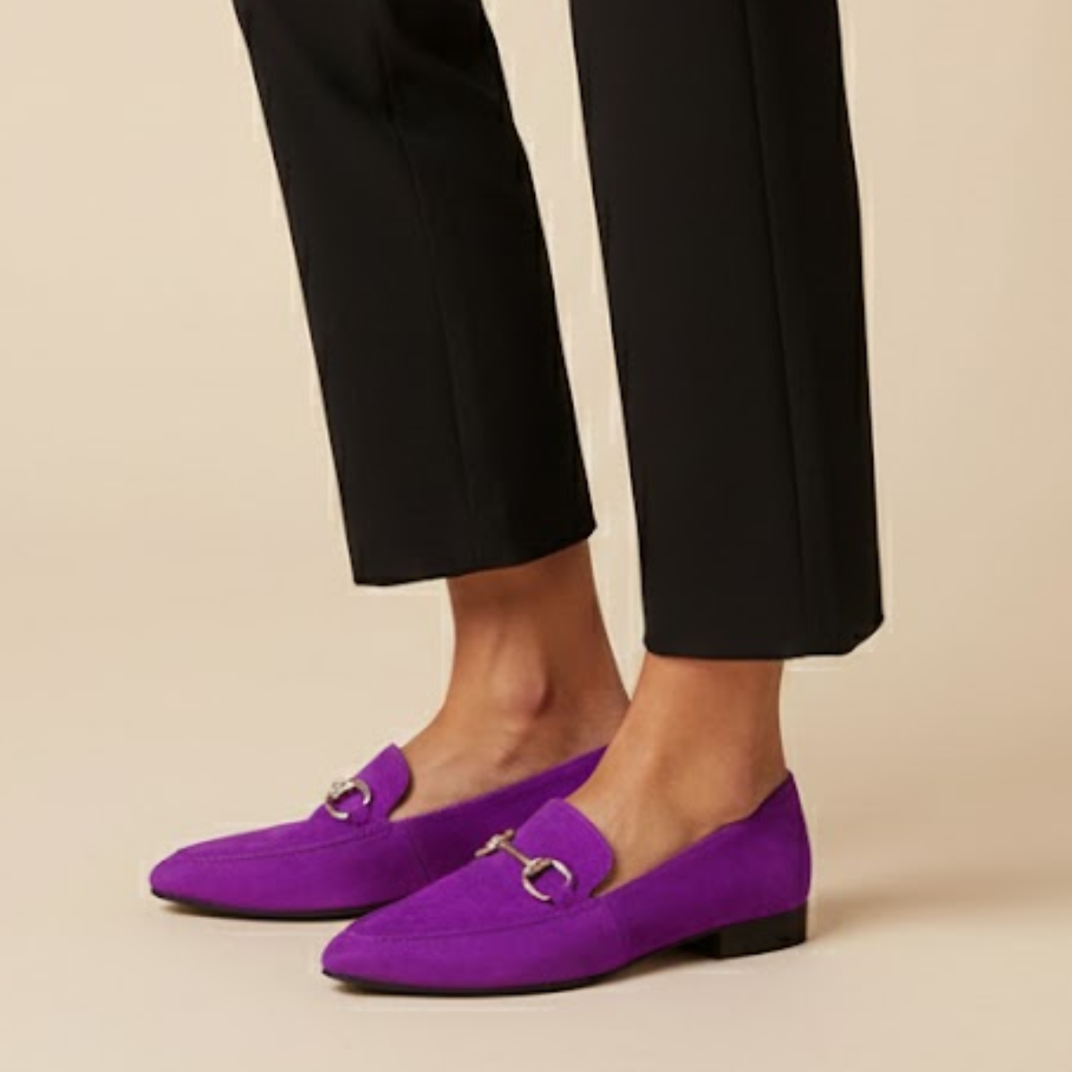 Gemma | Suede mokasini s klasičnim detajlom