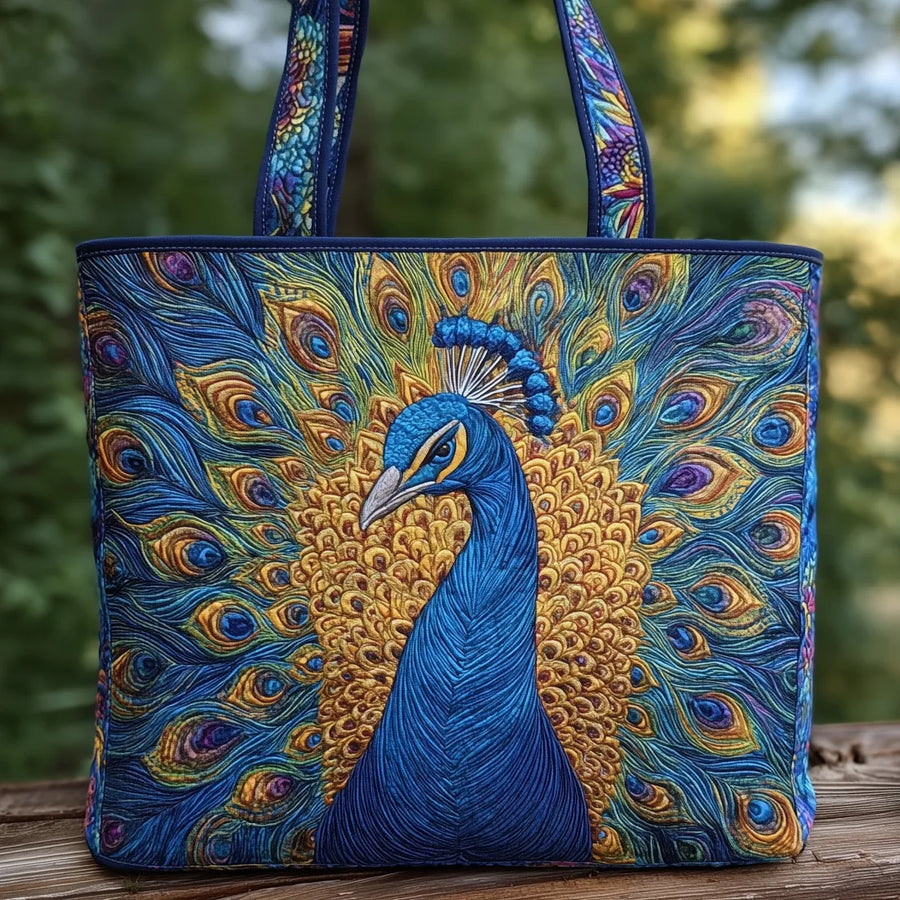 Ročno izdelana torba - Pavo Real