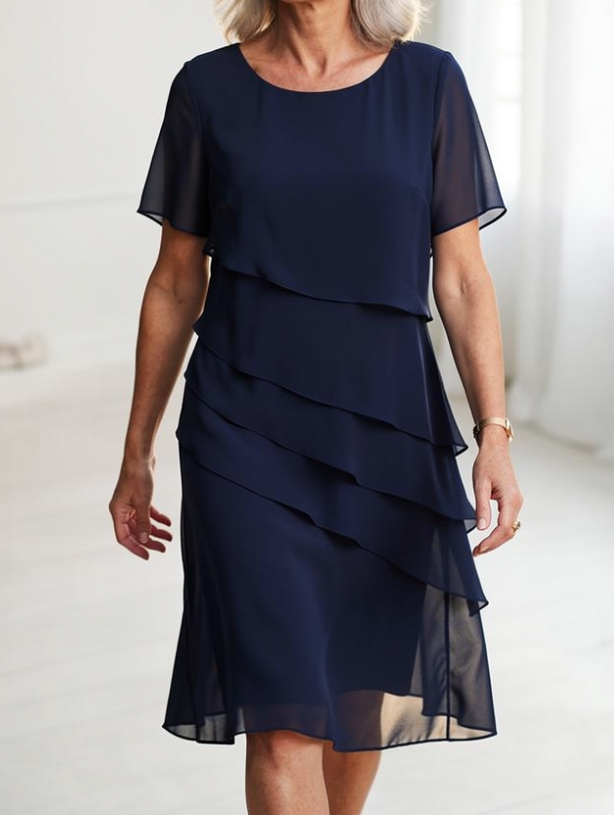 Juliette – Elegantna in lahkotna obleka z volančki