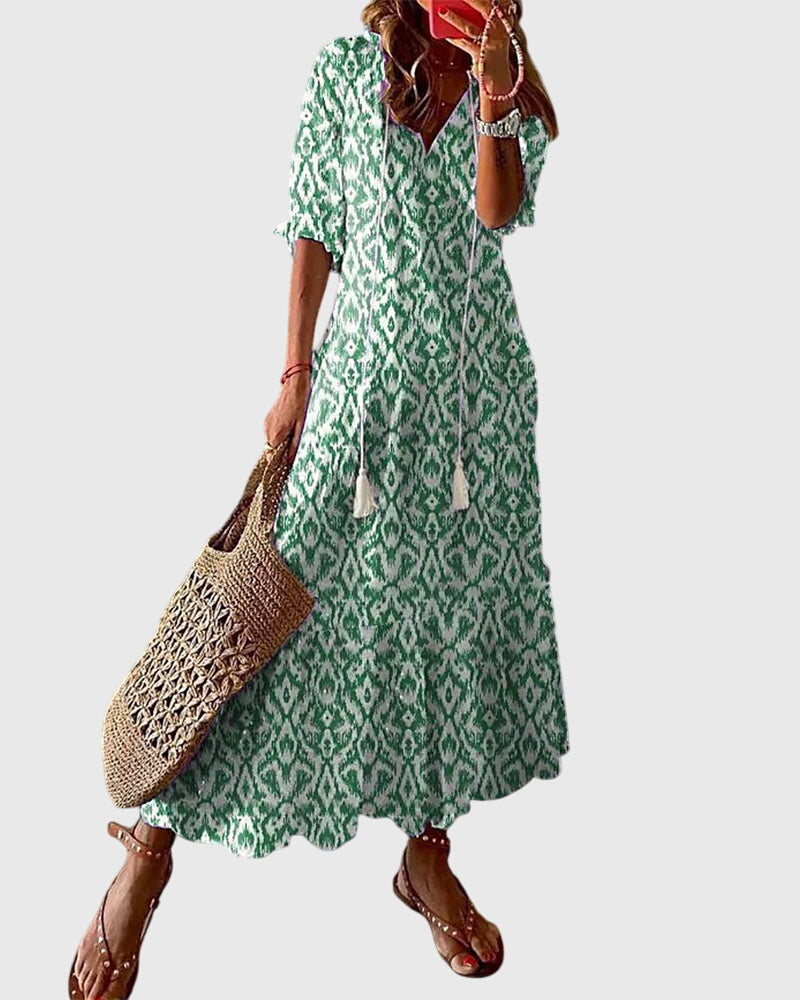 Amalia™ | Poletna Boho Vintage Oblačila