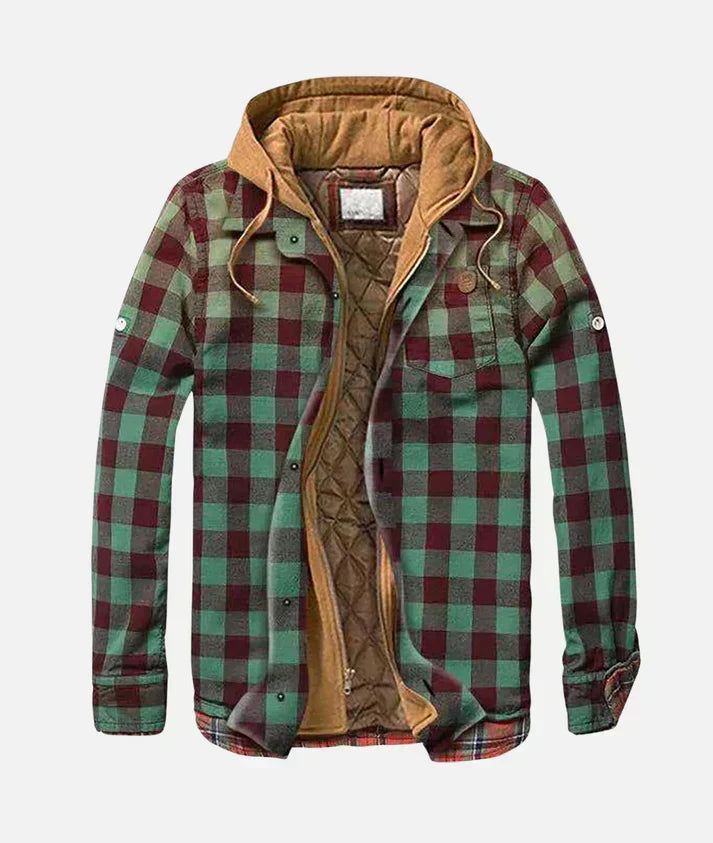 Alain™ | Blazer iz patchwork karirice