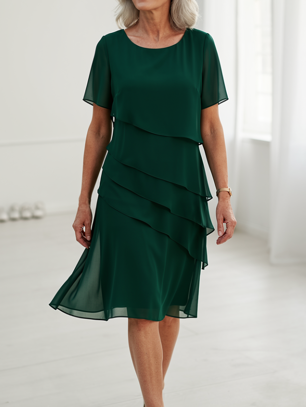 Juliette – Elegantna in lahkotna obleka z volančki