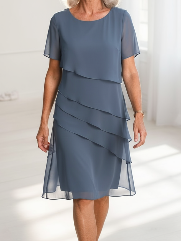 Juliette – Elegantna in lahkotna obleka z volančki