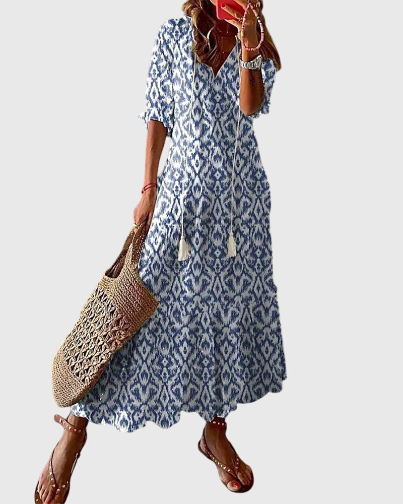 Amalia™ | Poletna Boho Vintage Oblačila