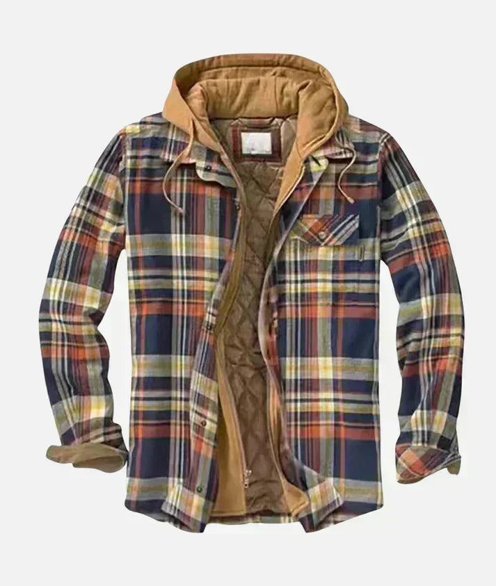 Alain™ | Blazer iz patchwork karirice