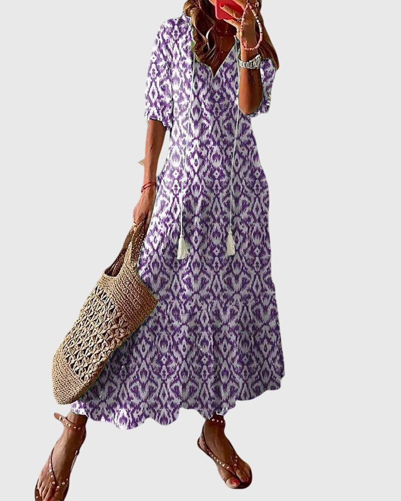 Amalia™ | Poletna Boho Vintage Oblačila