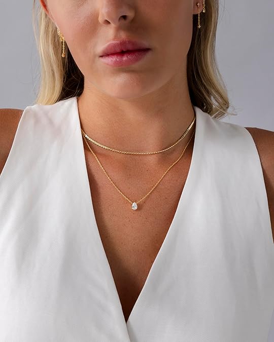 Halo Plastičen Ogrlica | Zlata
