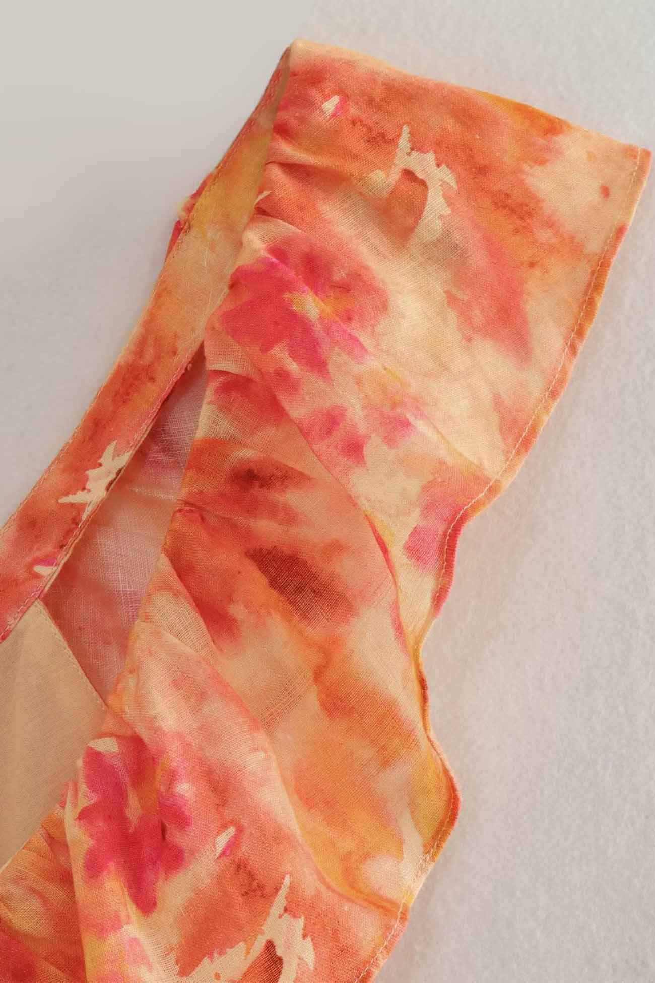Yafit™ | Cvetna obleka z volančki