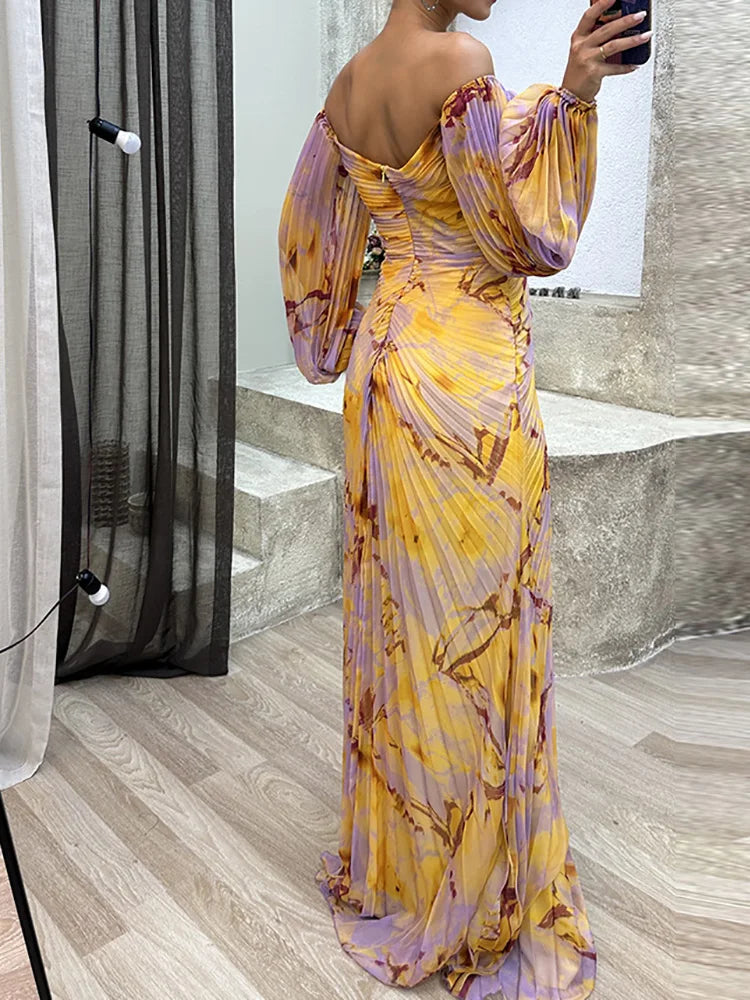Amelia™ | Elegantna Obleka z V-Izrezom
