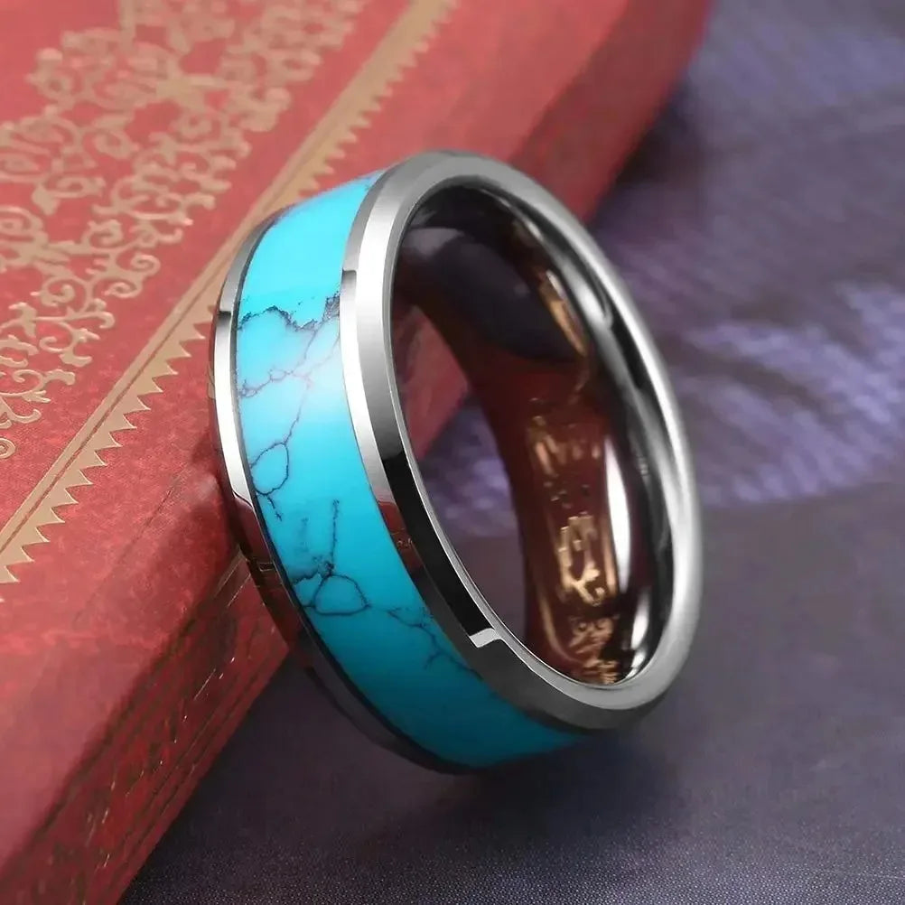 Eleganten Turquoise Prstan