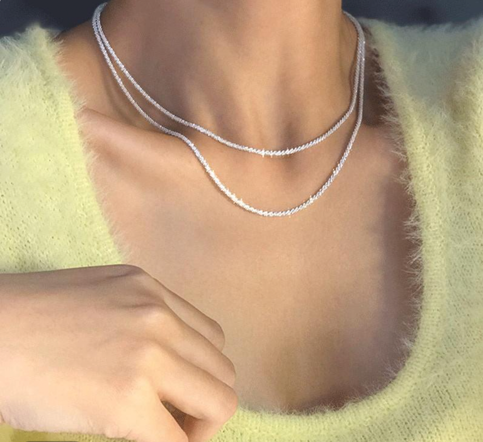 Ogrlica Starry Light Silver Set