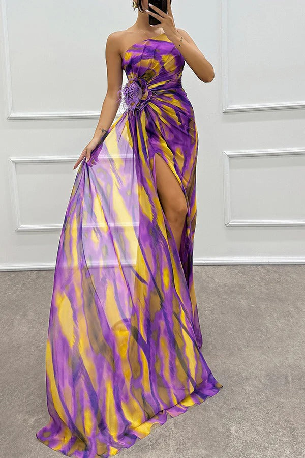 Mia™ | Vibrant Drapirana Obleka