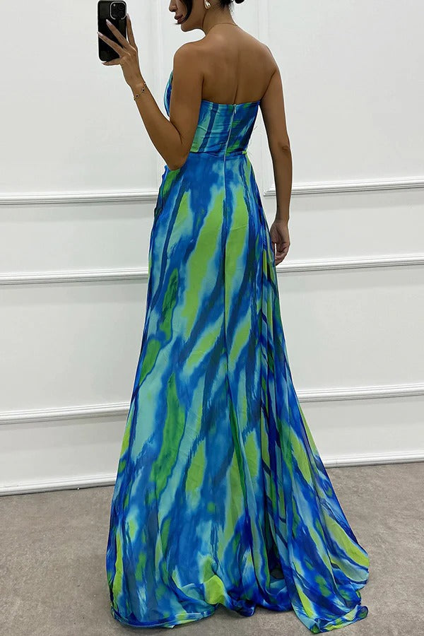 Mia™ | Vibrant Drapirana Obleka