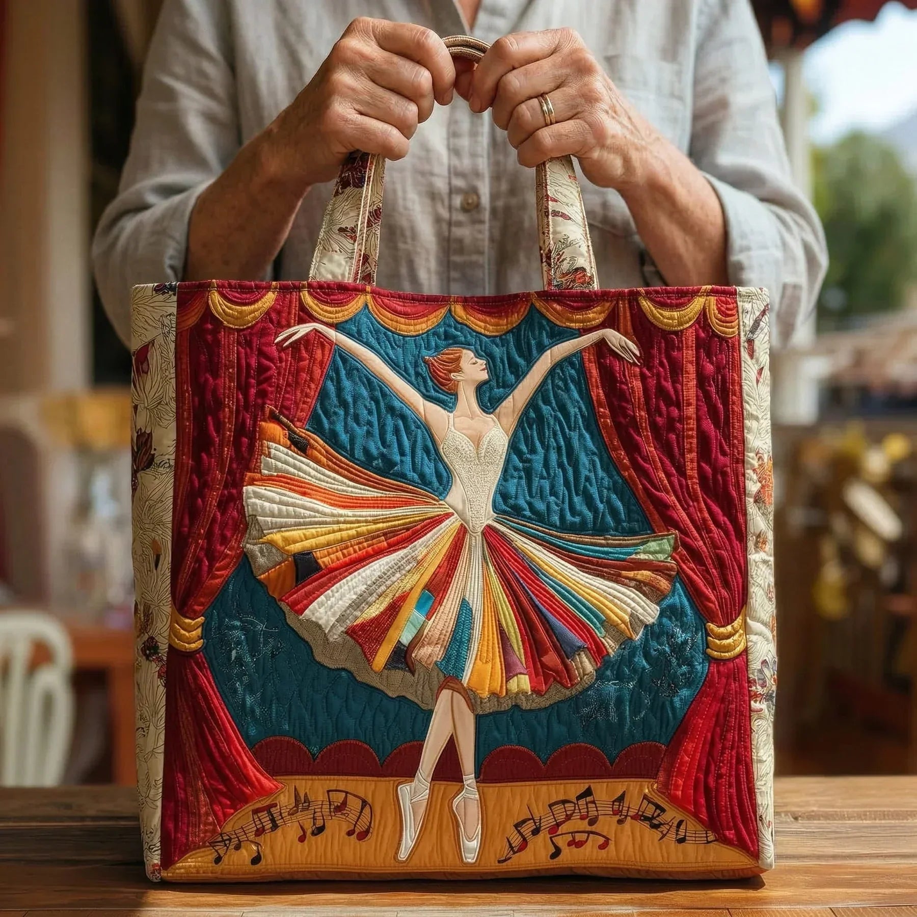 Padded Bag - Elegant Ballerina
