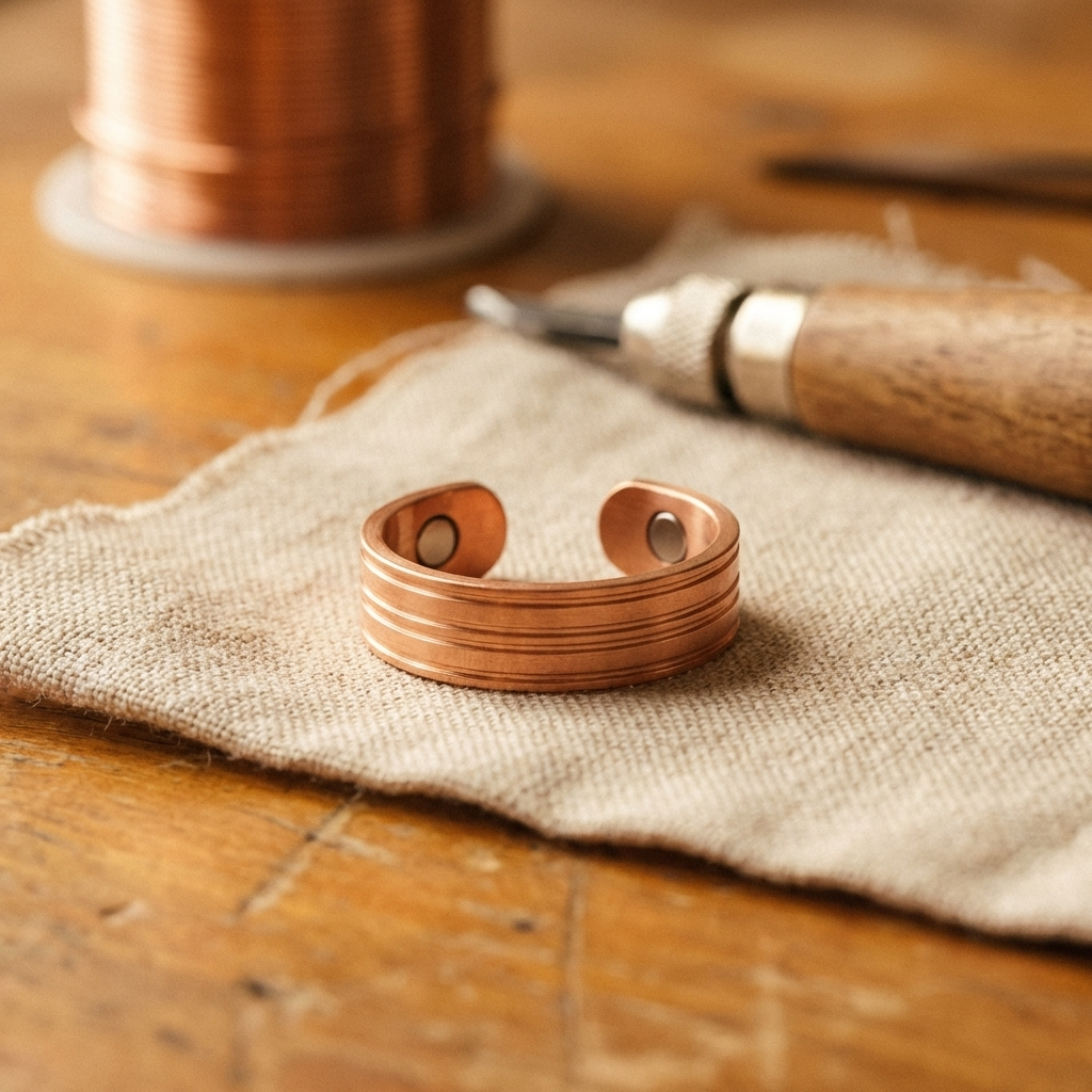 BAND COPPER RING | KOVINSKI PRSTAN