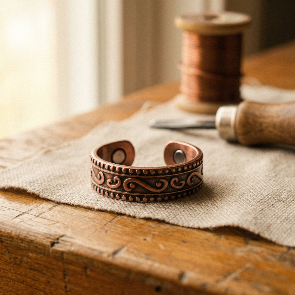FERN COPPER RING | BAKER