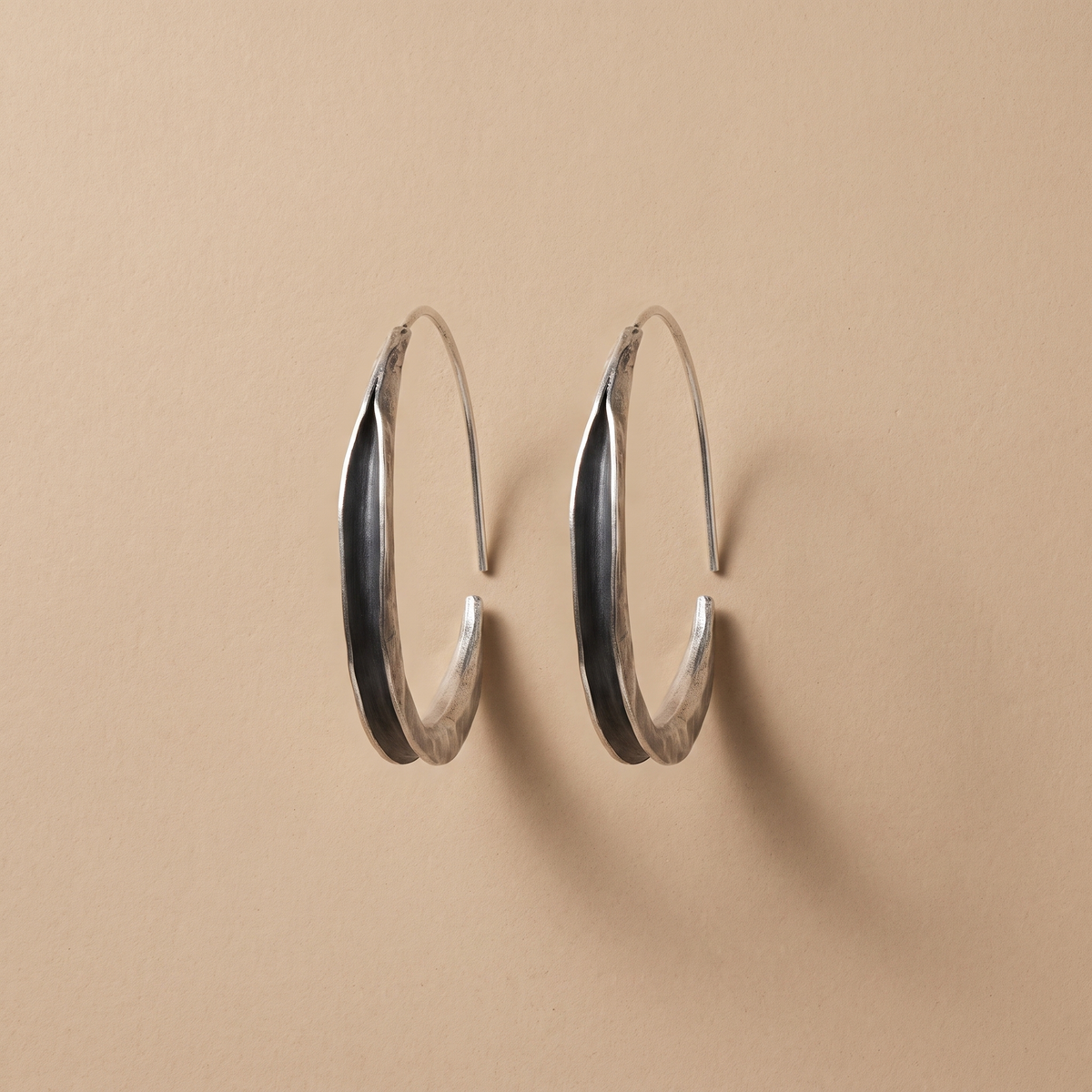 Bold Circle Hoop Earrings