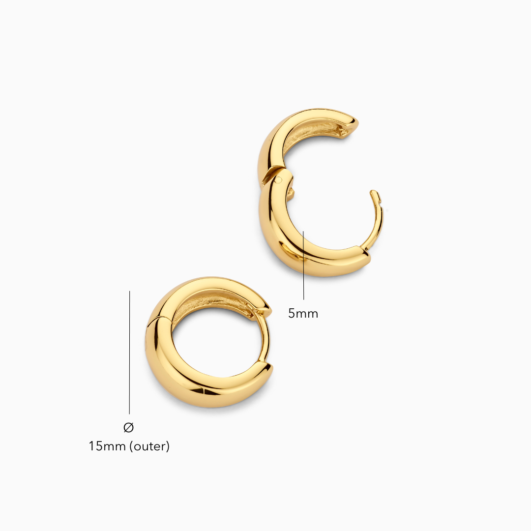 Rue Hoops | Zlato